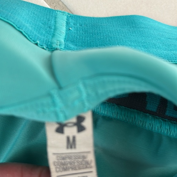 Under Armour Women's Teal Sports Bra - Picture 4 of 4